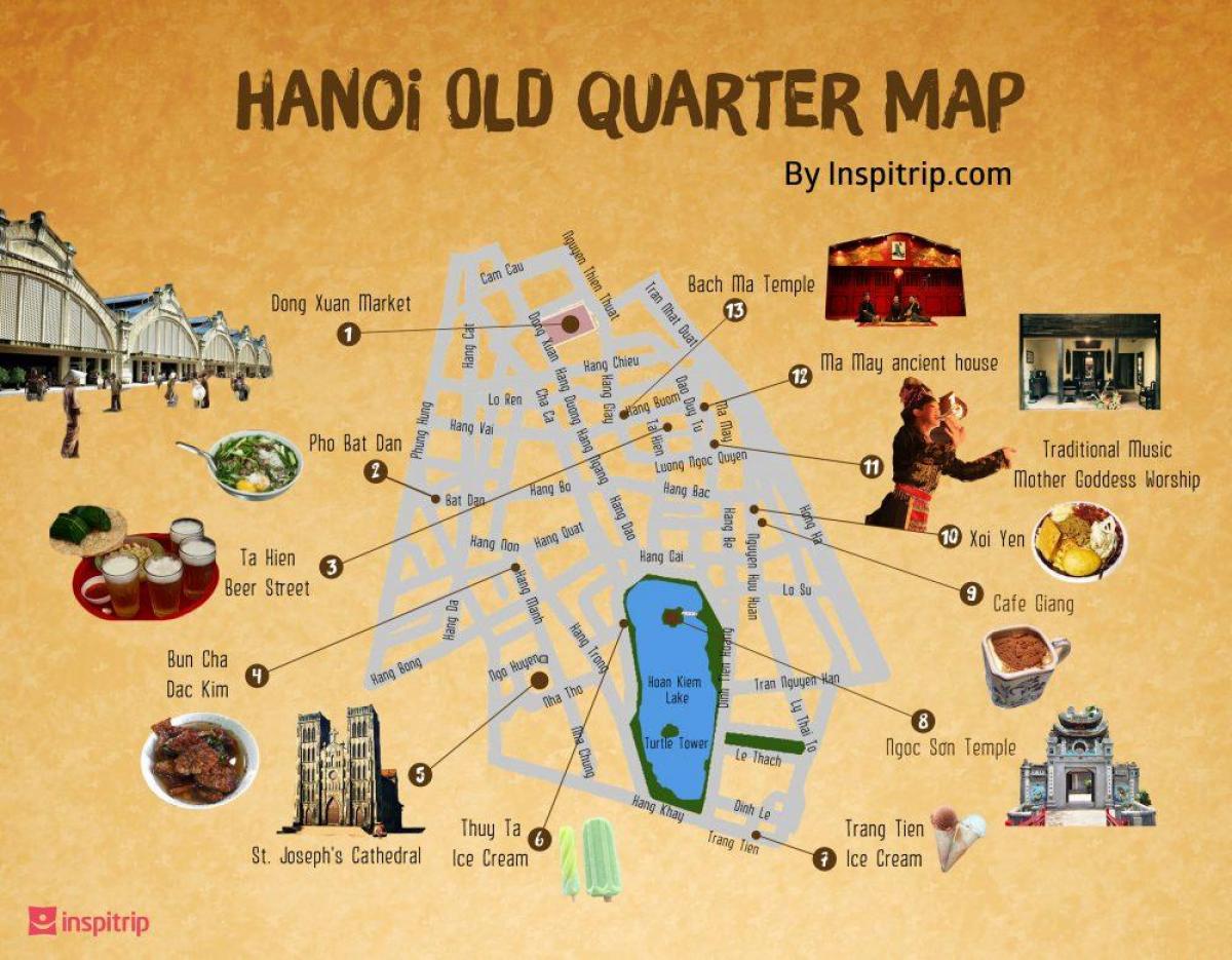 kale-mapa hanoi old quarter