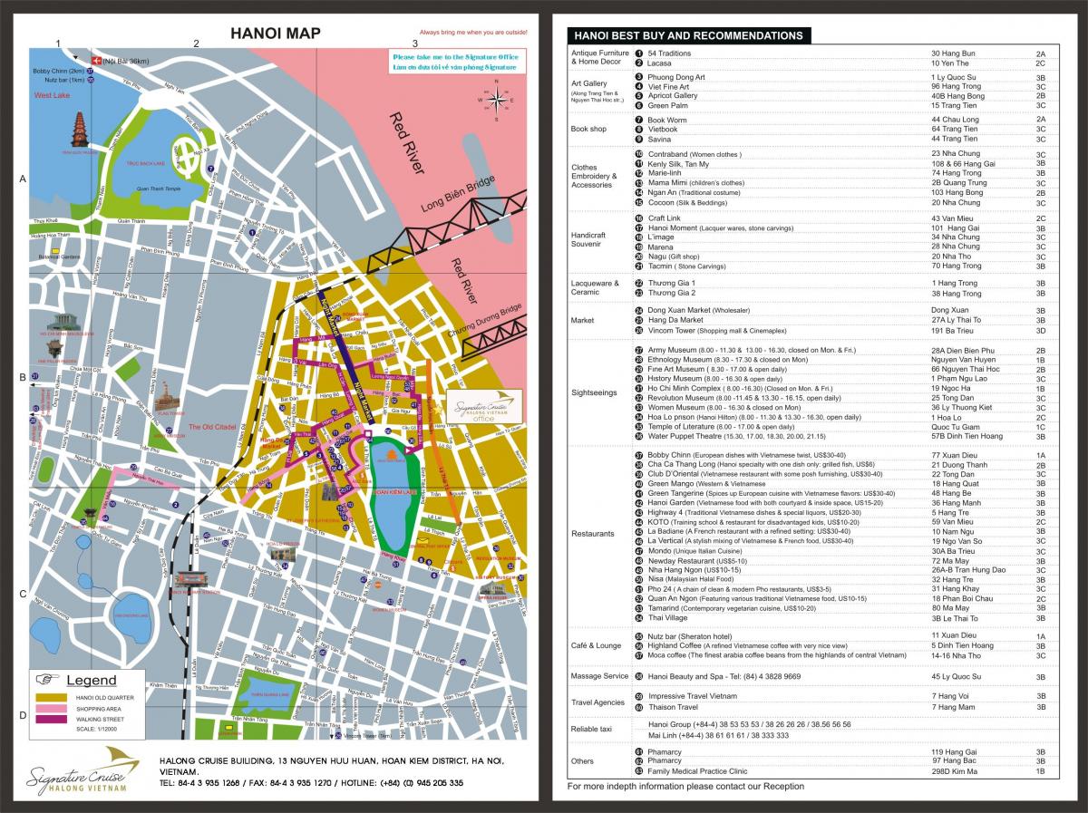 hanoi ibilbideak mapa